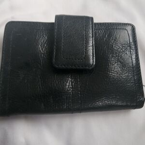 Black Leather Wallet